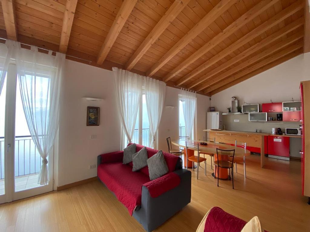 Apartament Luxury Penthouse With Big Terrace Argegno Zewnętrze zdjęcie